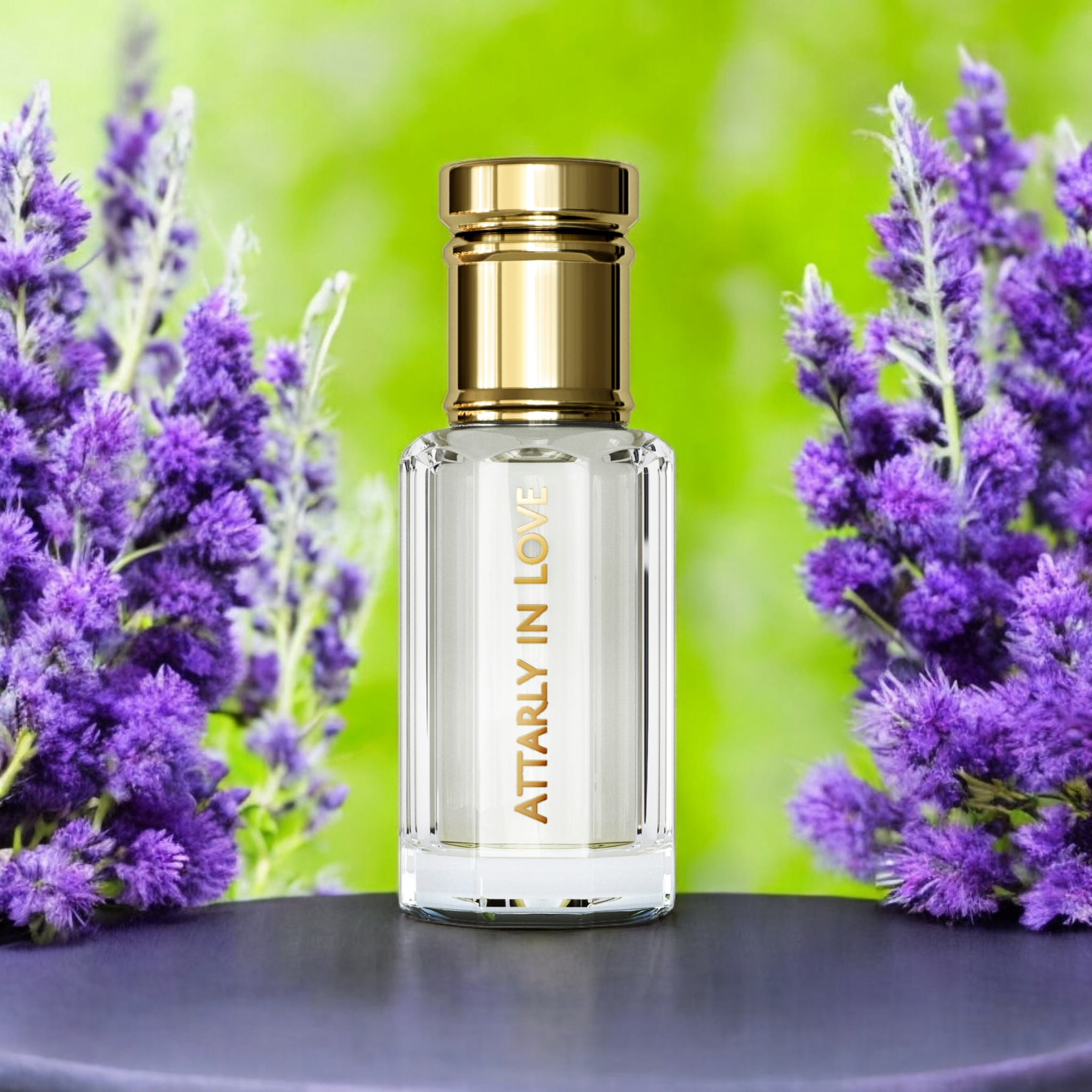 Lavender Oud Perfume Oil Elegant Woody Floral Fragrance Attarly In  Love