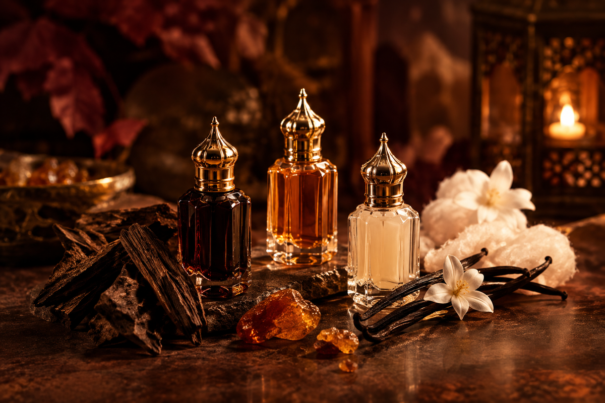 How to Layer Attar Oils: Oud, Amber, Musk, and Vanilla Combinations for Fall