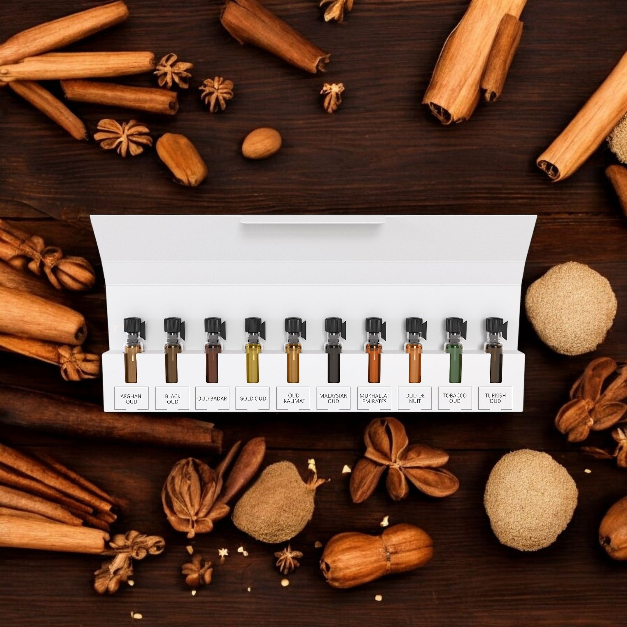 Dark Oud Discovery Set - 10 Sample Vials - 1ML each