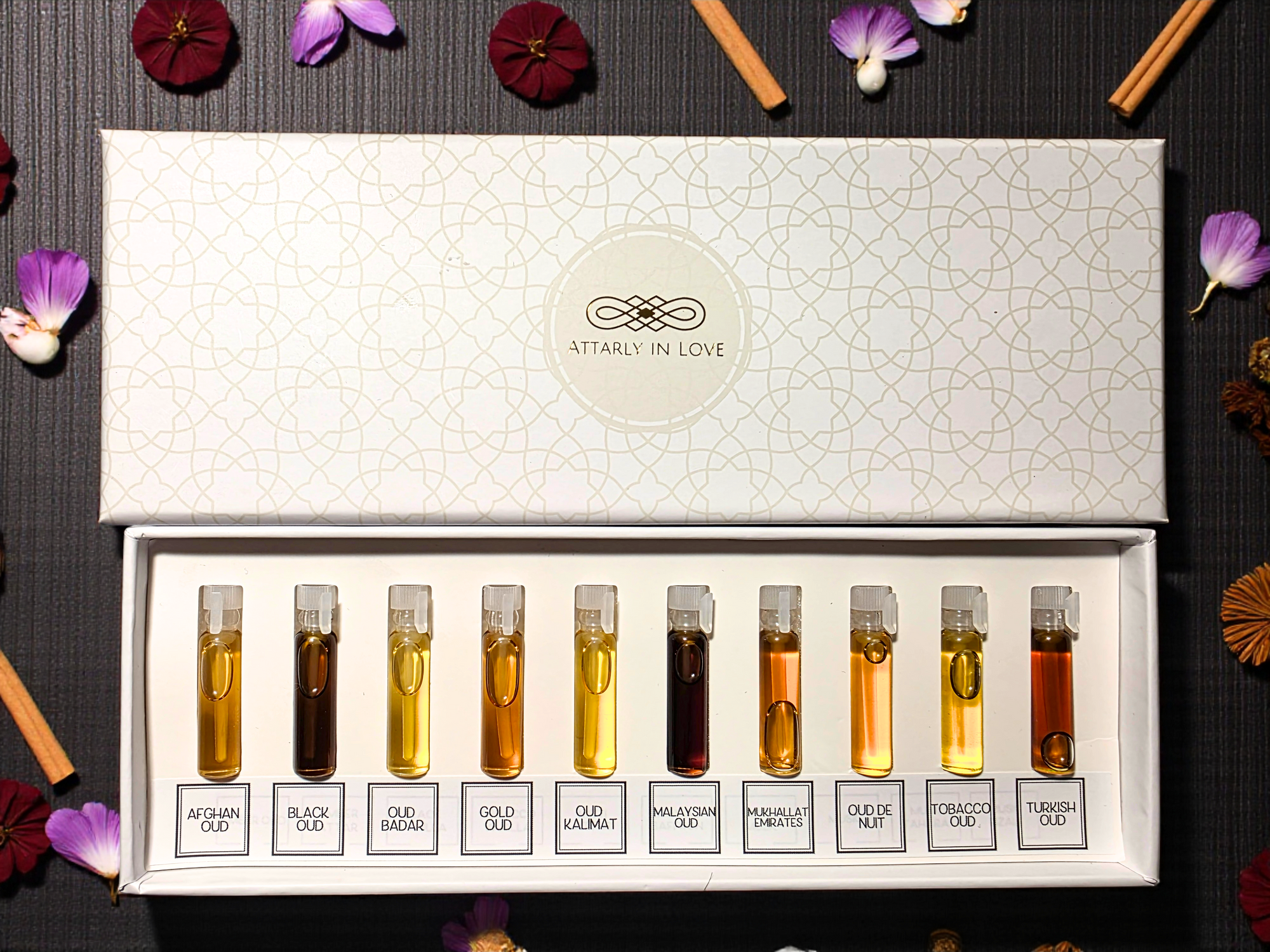 Dark Oud Discovery Set - 10 Sample Vials - 1ML each