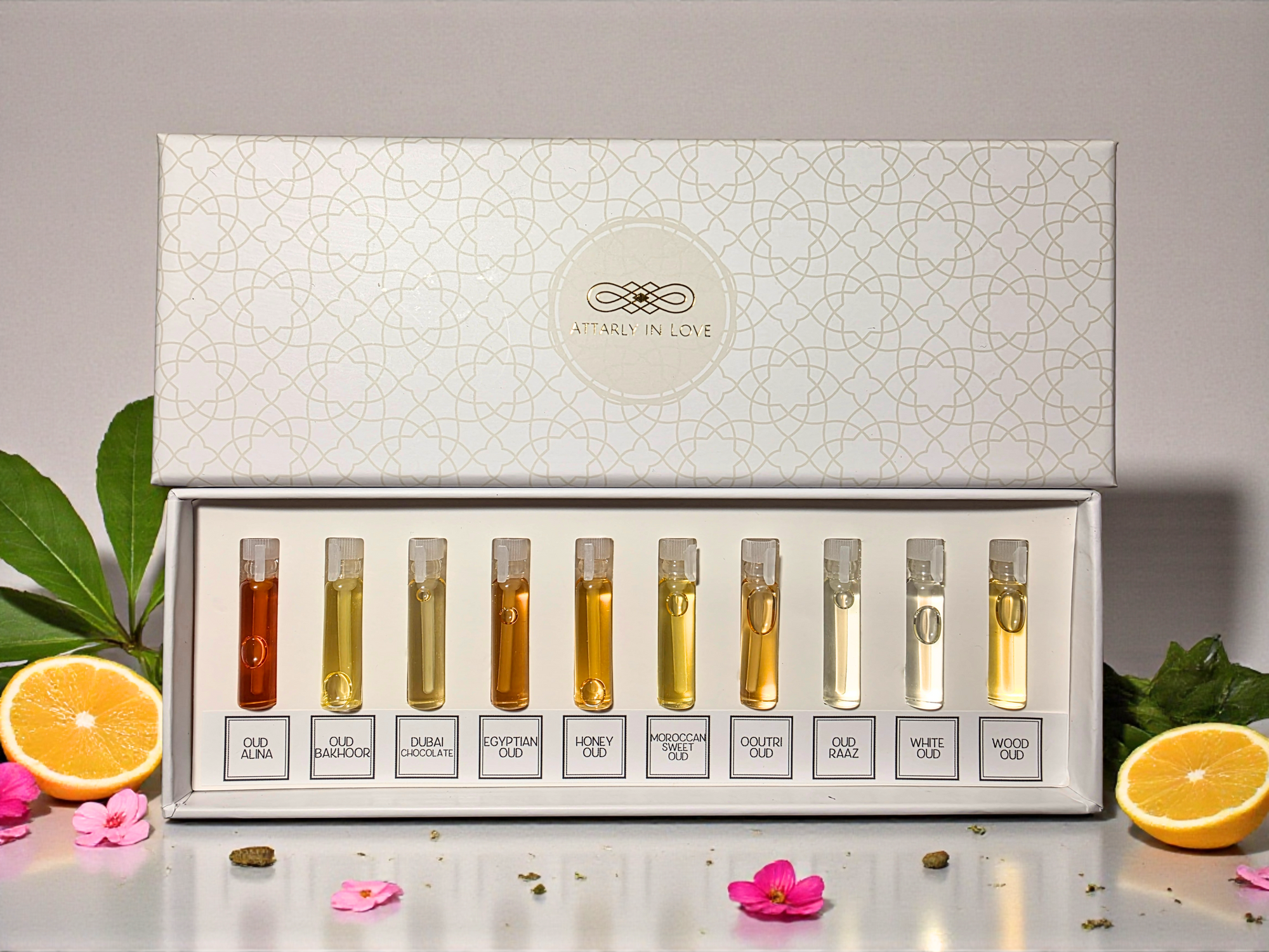 Light Oud Discovery Set - 10 Sample Vials - 1ML each